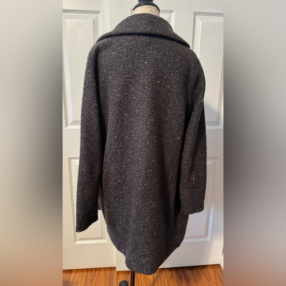Small A New Day Heather Purple Coat Jacket Cardigan - Picture 16 of 16
